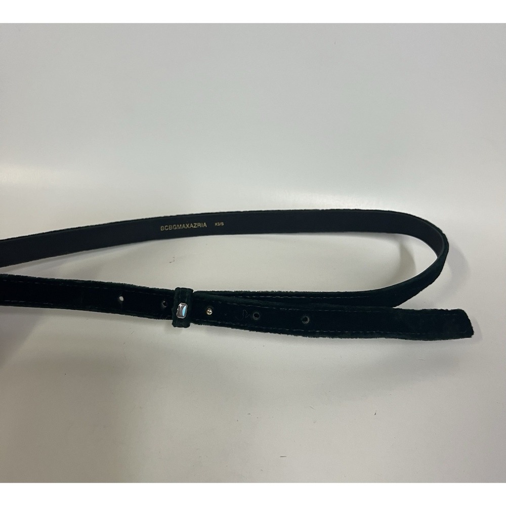 BCBG Maxazaria Dark Green Belt Womens Size XS. (251)